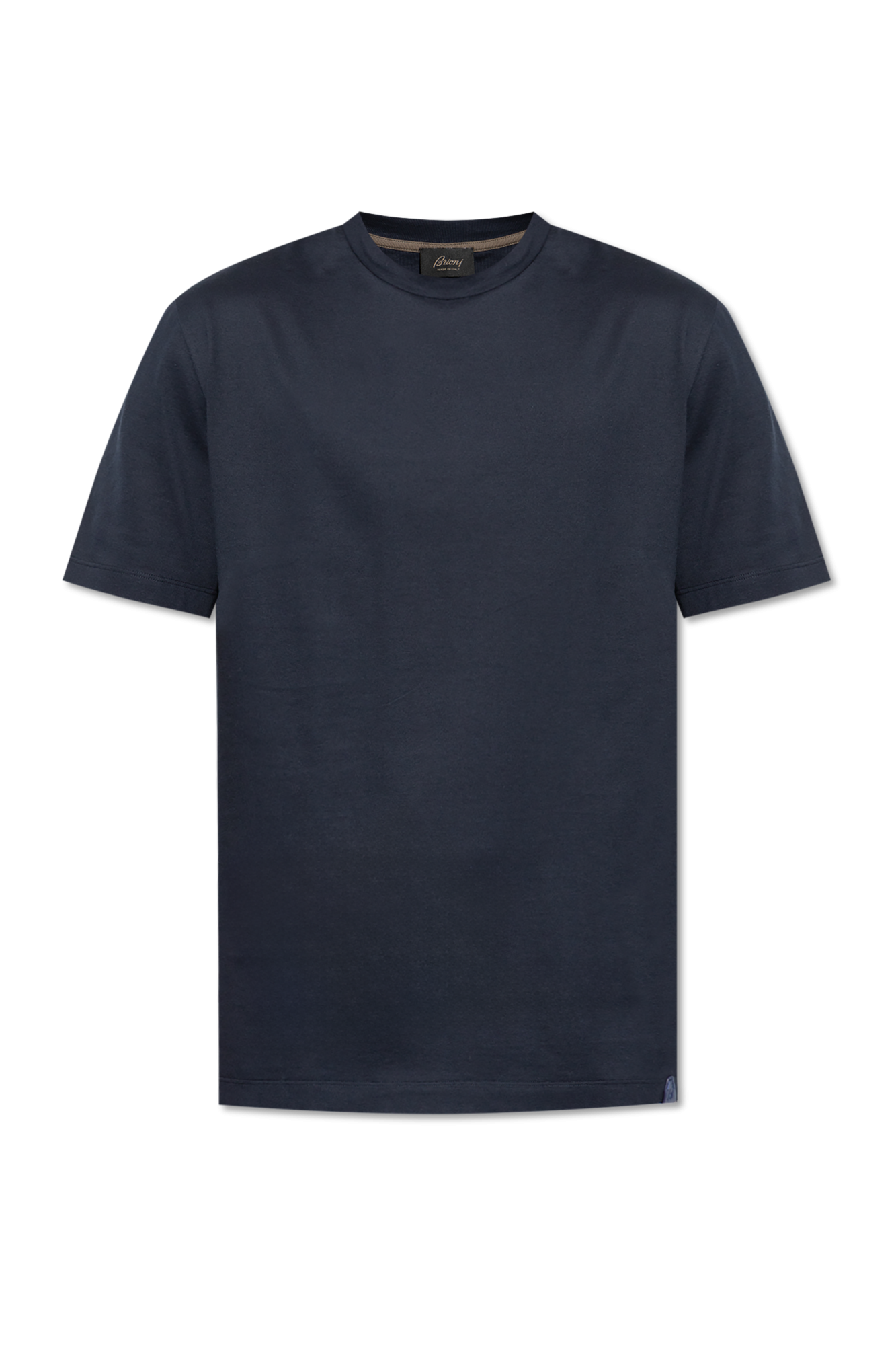 Tシャツ・カットソー Brioni FW25 Logo patch t-shirt (UJSY0LOD620 4100) Brioni T-shirt with patch | Men's Clothing | Vitkac